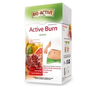 big active active burn tea