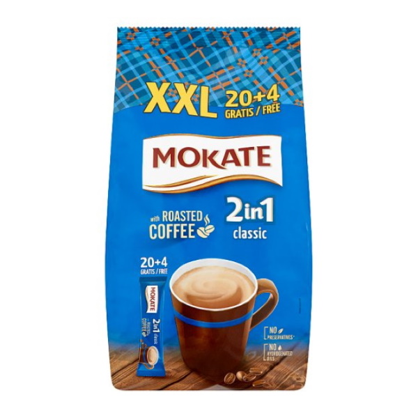 MOKATE 2in1 Classic Kaffe 10pk 140g