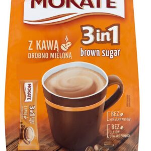 MOKATE 3in1 Brown Sukker 10pk 170g