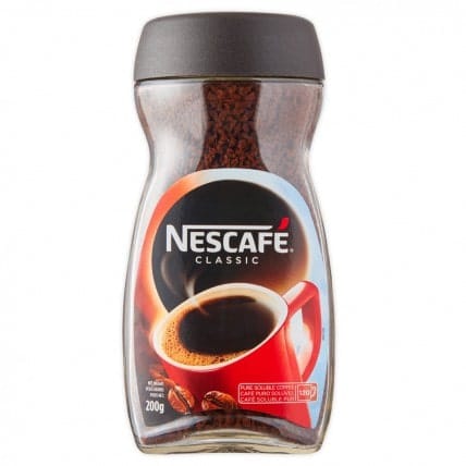 NESCAFE Classic 200g Glass Rød