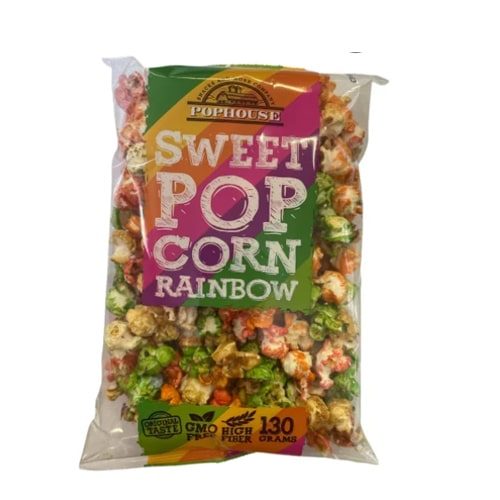 POPHOUSE Sweet Popcorn Rainbow 130G