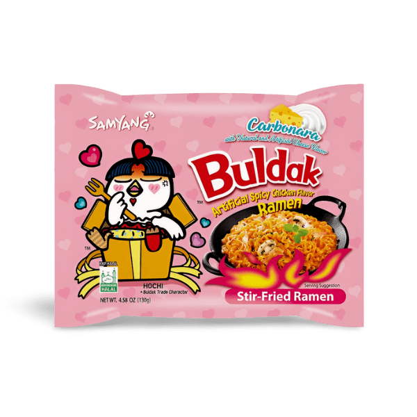 SAMYANG Buldak Hot Chicken Ramen - Carbonara 130g