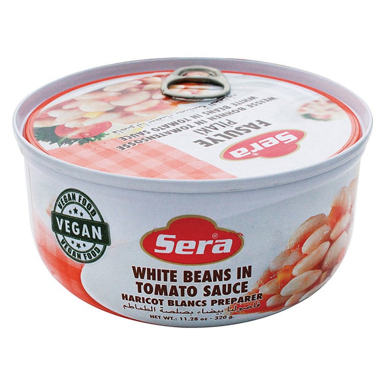 SERA Hvite Bønner i Tomatsaus 320G