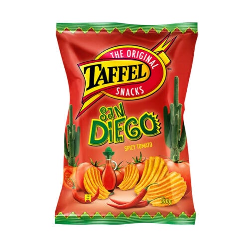 TAFFEL San Diego Spicy Tomat 130g